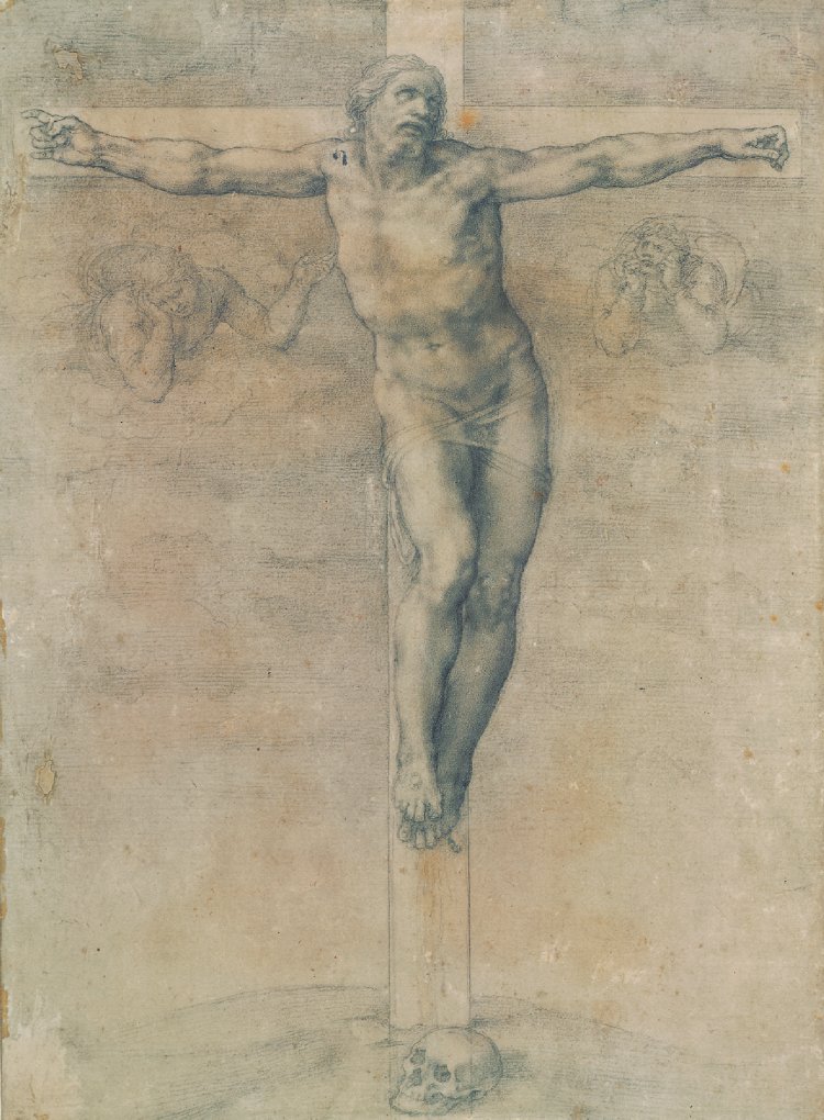 Michelangelo catalogue page 255 Crucifixion